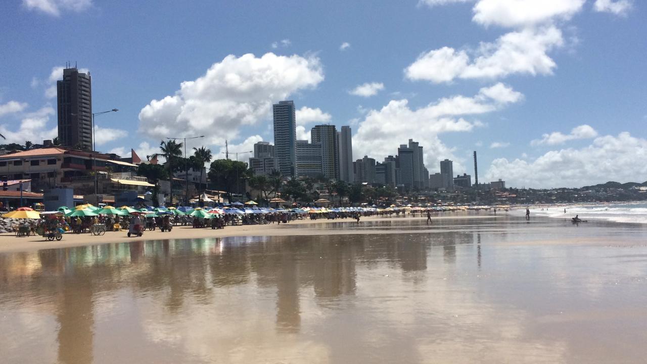 Incrivel Vista Vip De Ponta Negra - Morro Do Careca Do 32º Andar Natal Exterior foto